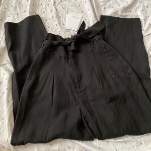 & other stories women trouser pants in black